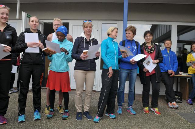 Siegerehrung - mit freundlicher Genehmigung des TV Scheeßel