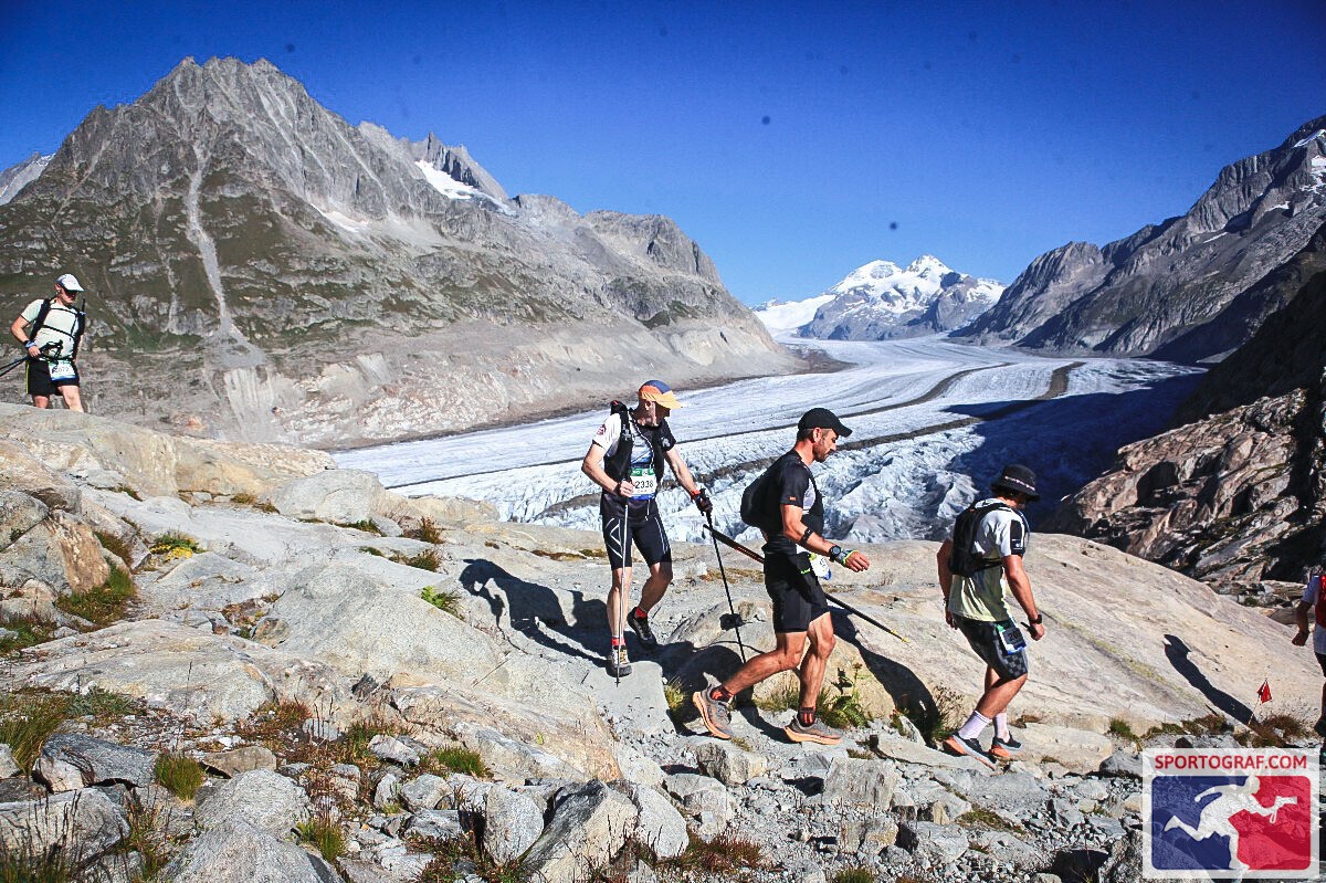 Aletschgletscher am Morgen
