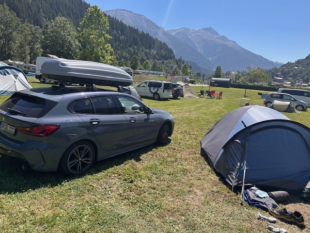 Ausblick Campingplatz