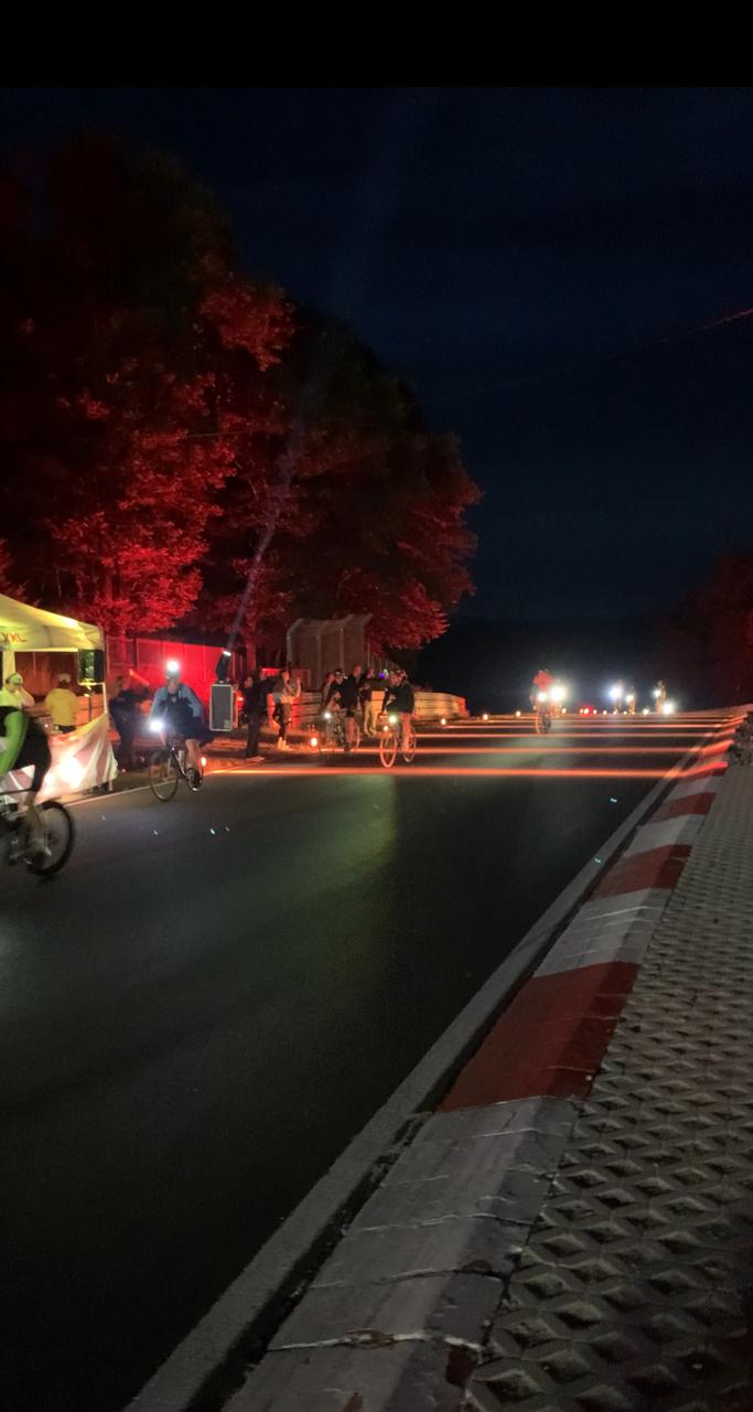 Bild 7 Strecke bei Nacht