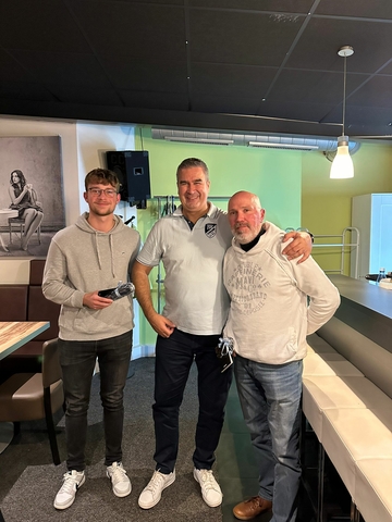 Jochen Schäfer, Niklas Clasen und Oliver Hüneke